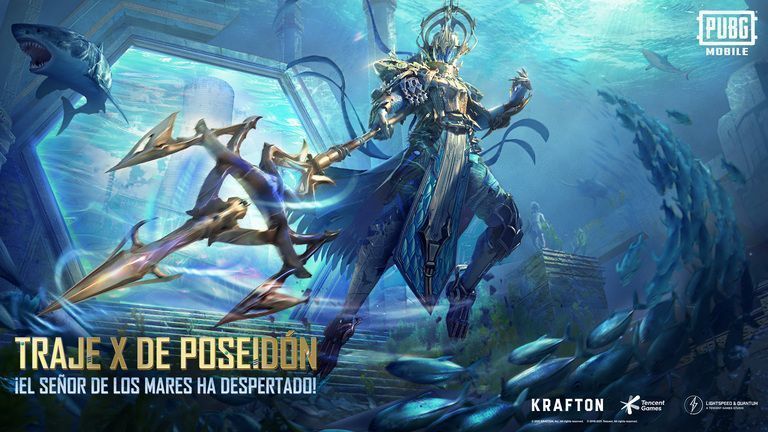 PUBG MOBILE lanza el nuevo Traje X de Poseidón y un nuevo tema musical de la mano Adam Gontier de la banda de rock Saint Asonia